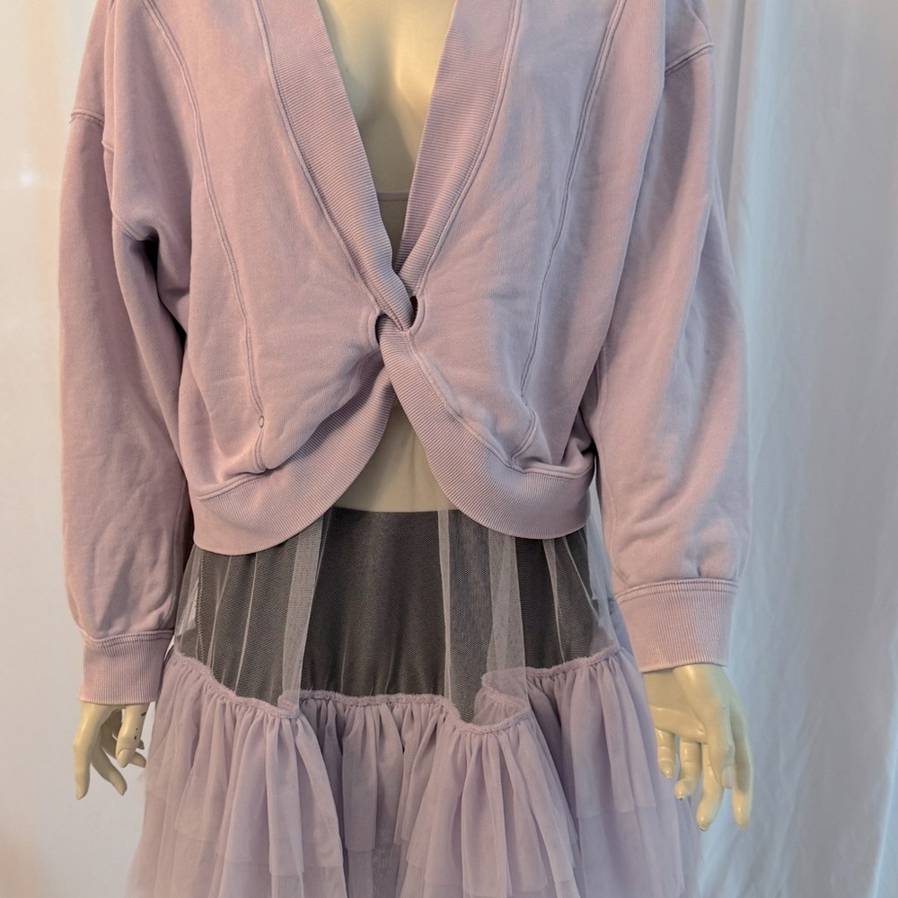 2 pieces 1 price! NWT Free People Push Send mini + matching top. COLOR SOLD OUT! - Picture 4 of 10